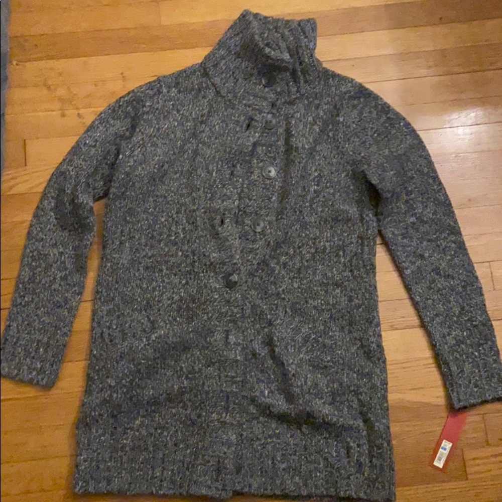 Brand new button up gray cardigan.